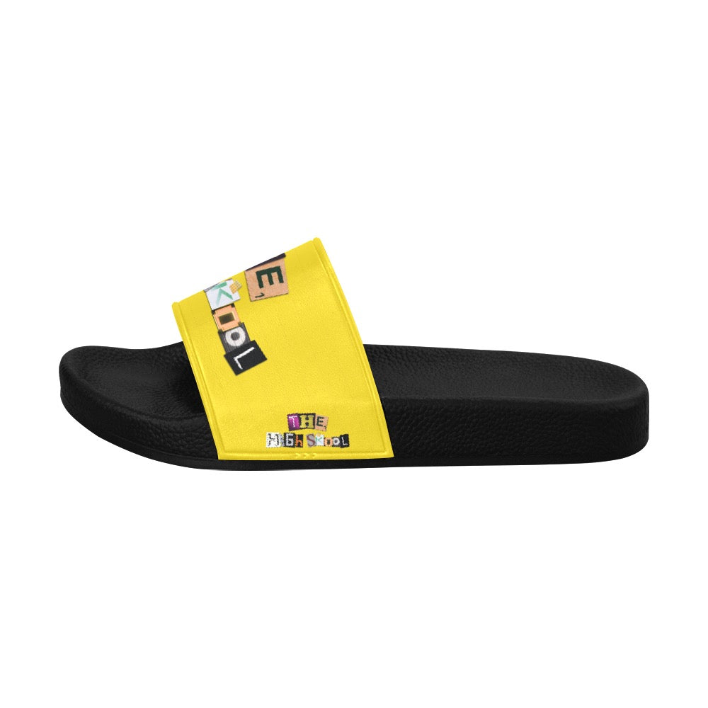 Yellow DOTZ Men's Slide Sandals