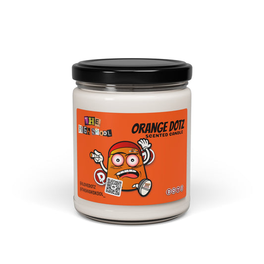 Orange DOTZ Scented Soy Candle, 9oz