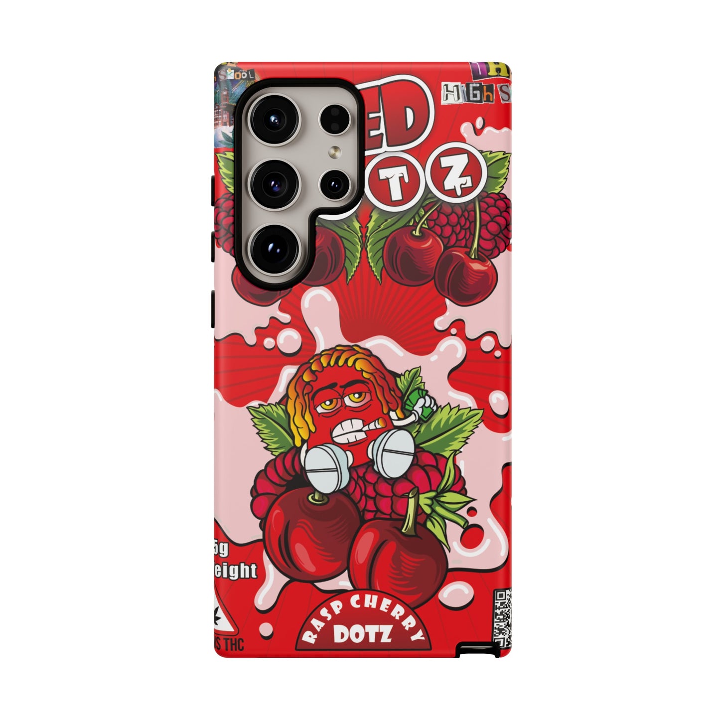 Red DOTZ Tough Cases