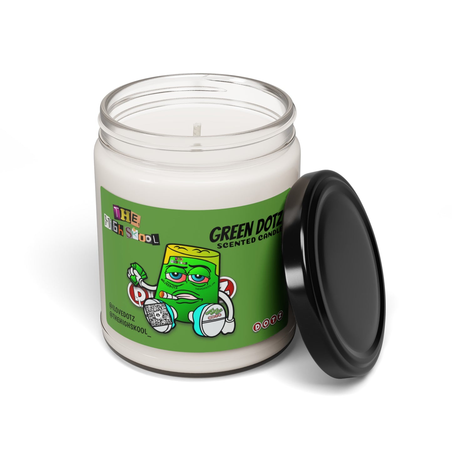 Green DOTZ Scented Soy Candle, 9oz