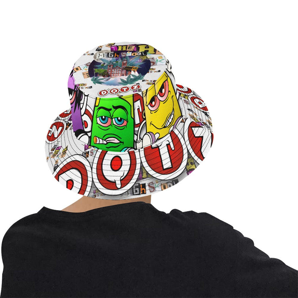 Men's Dotz Themed Bucket Hat (all flavors)