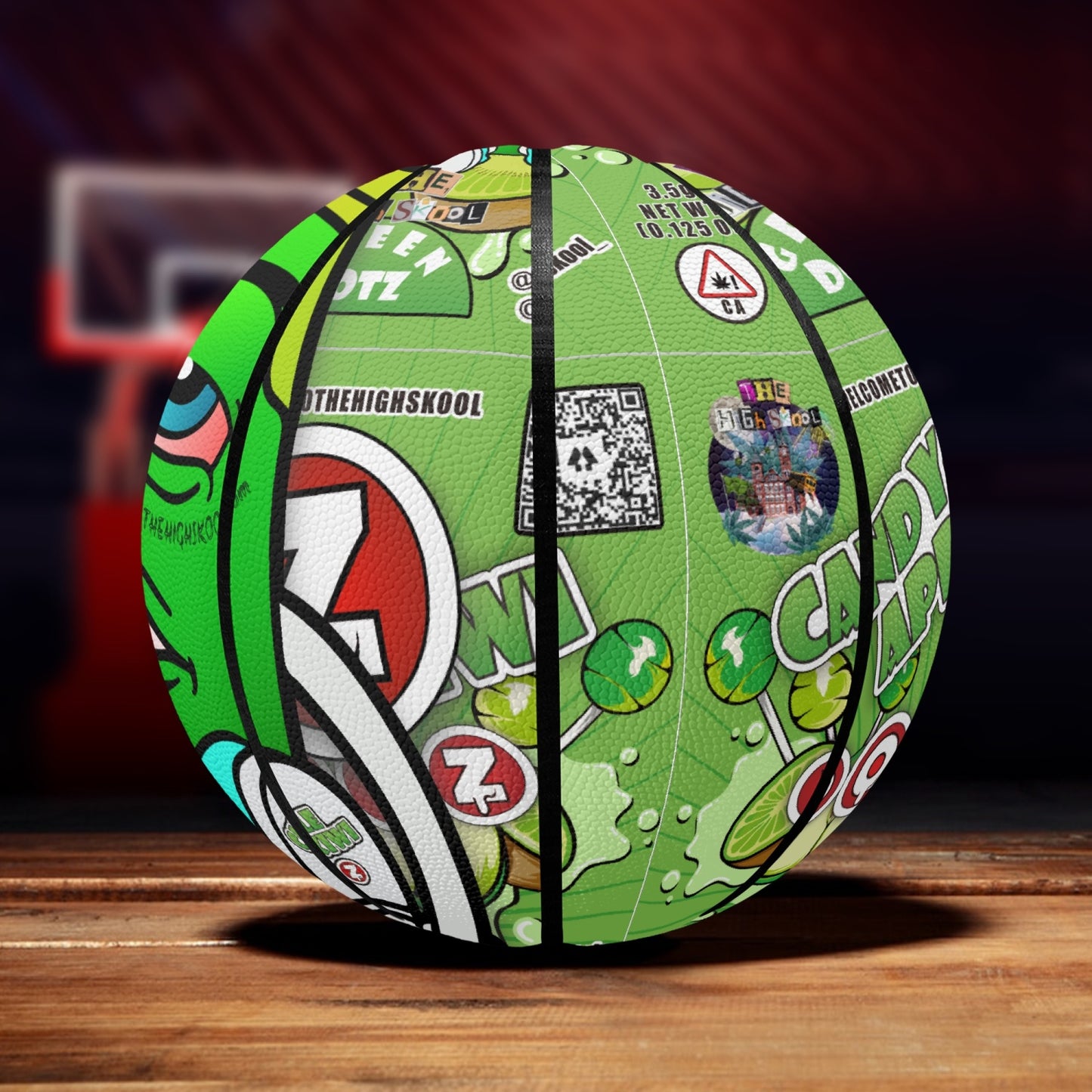 Green DOTZ BasketBall