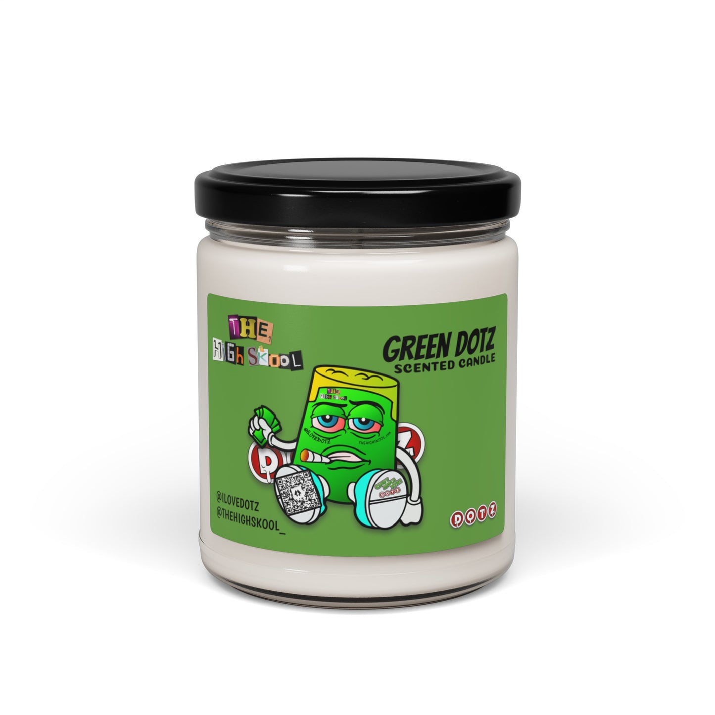 Green DOTZ Scented Soy Candle, 9oz