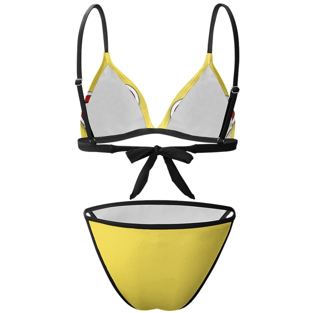 Yellow Dotz - Sexy Two Piece Bikini Swimsuit