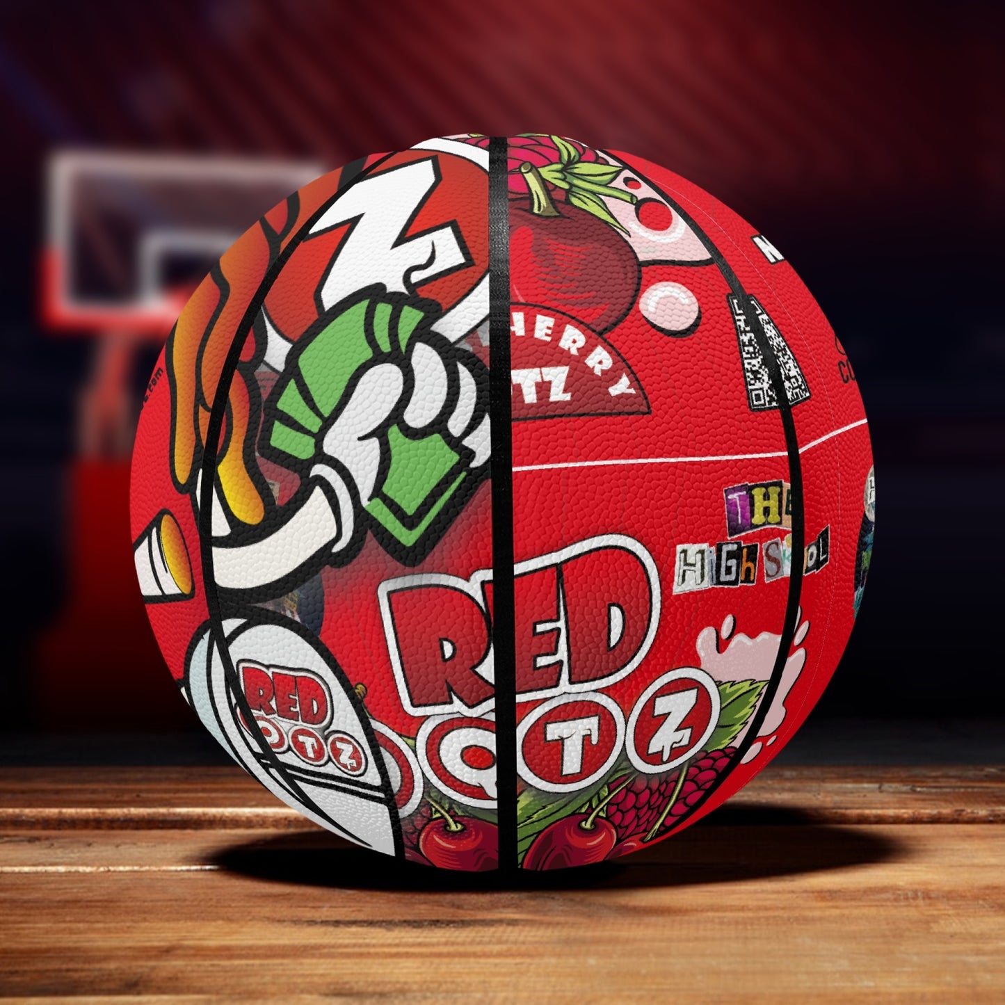 Red DOTZ Basketball