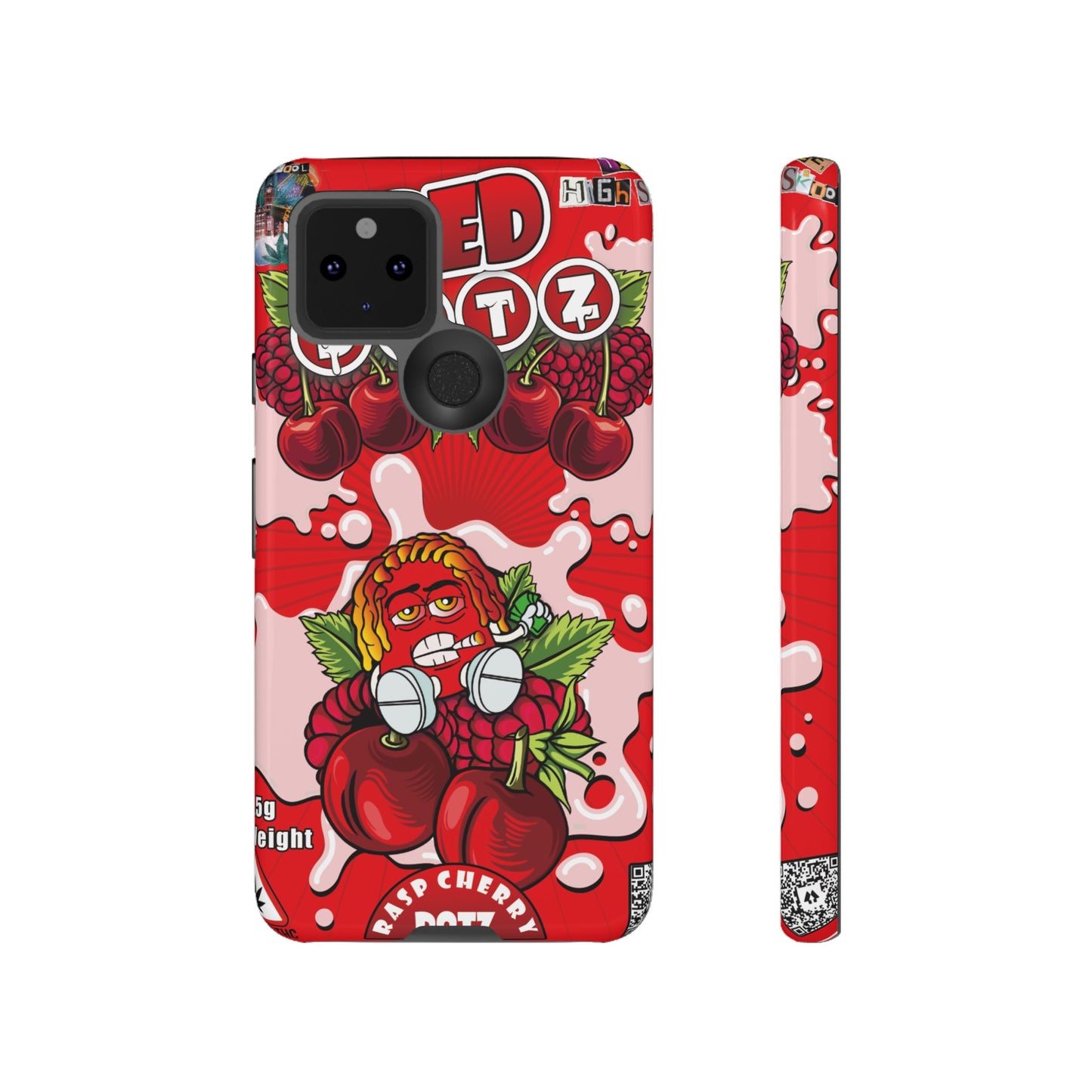 Red DOTZ Tough Cases