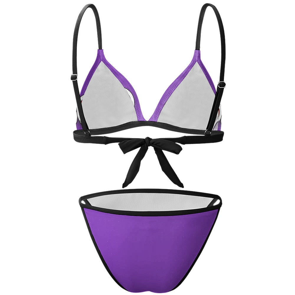 Purple Dotz - Sexy Two Piece Bikini Swimsuit