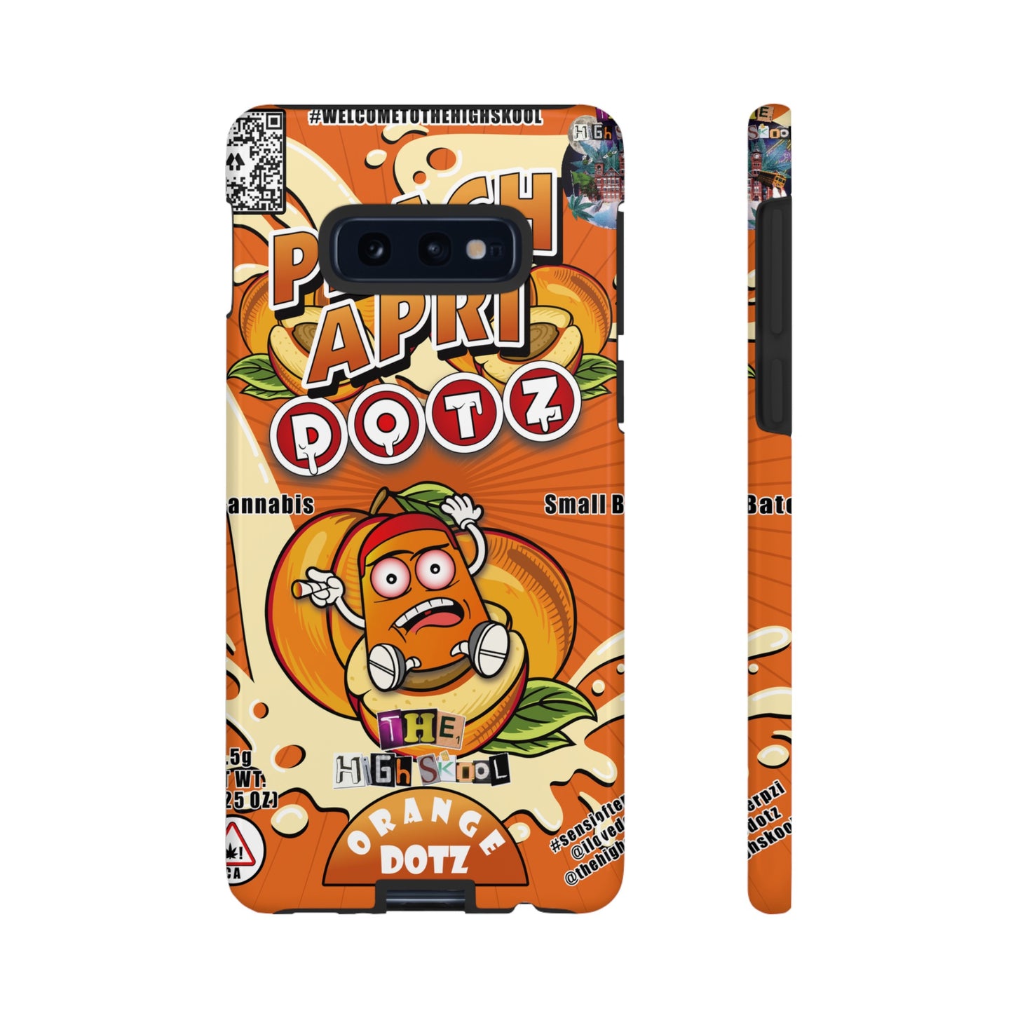 Orange DOTZ Tough Cases