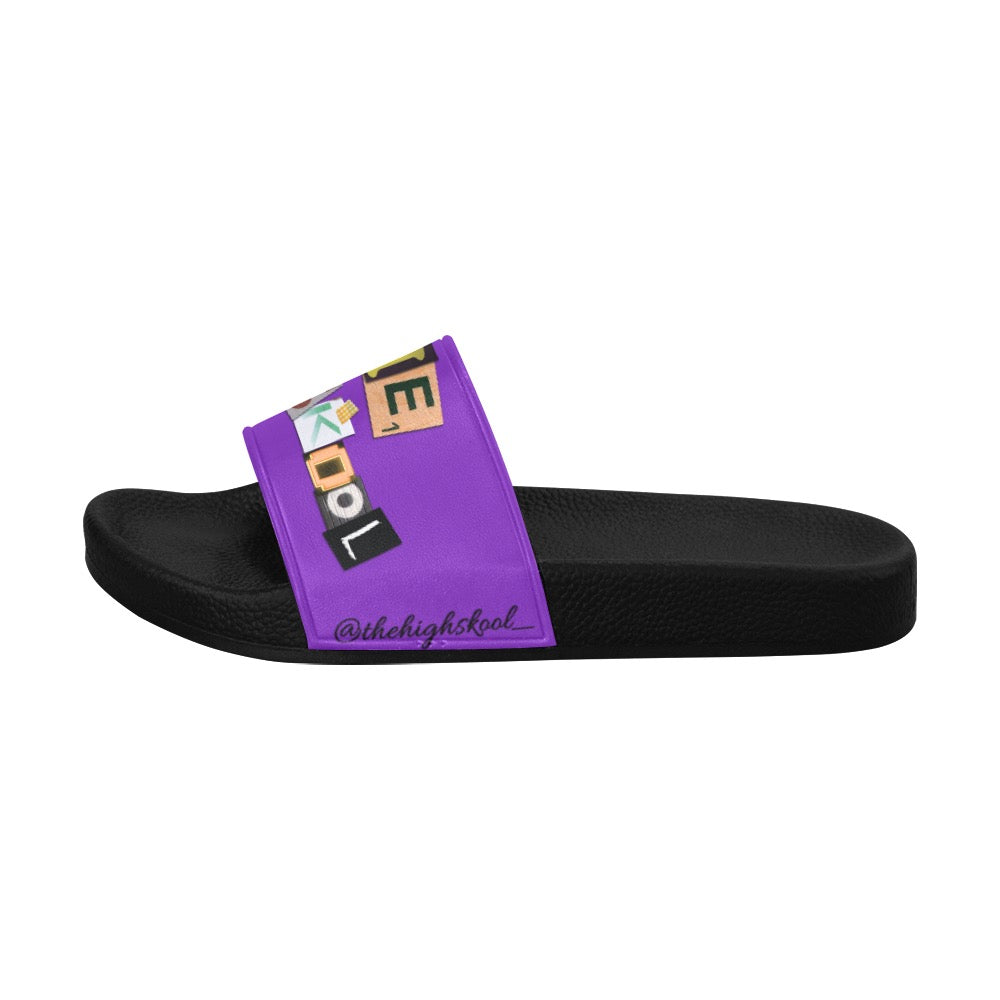 Purple DOTZ Women's Slide Sandals