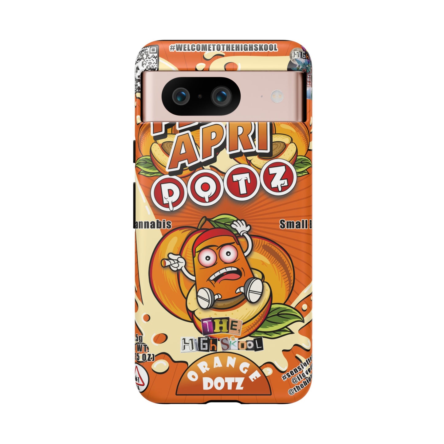 Orange DOTZ Tough Cases