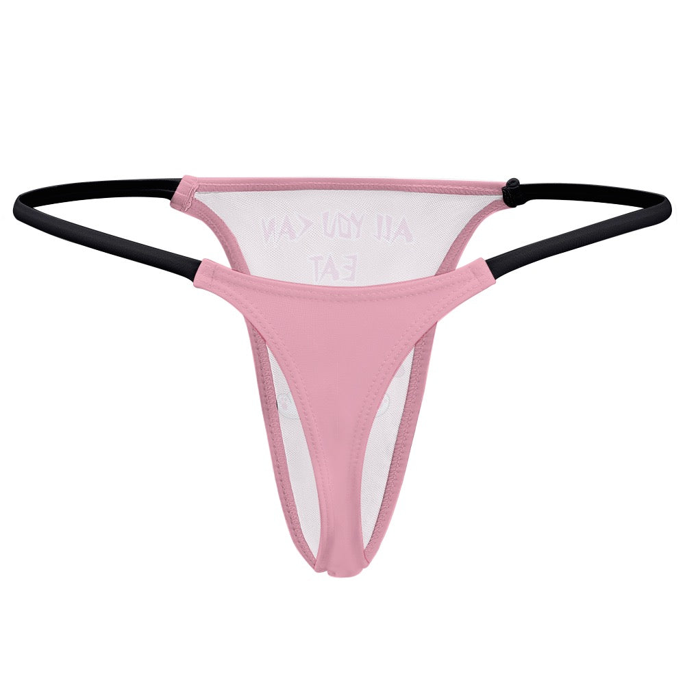 "ALL YOU CAN EAT" Ladies Thin Thong