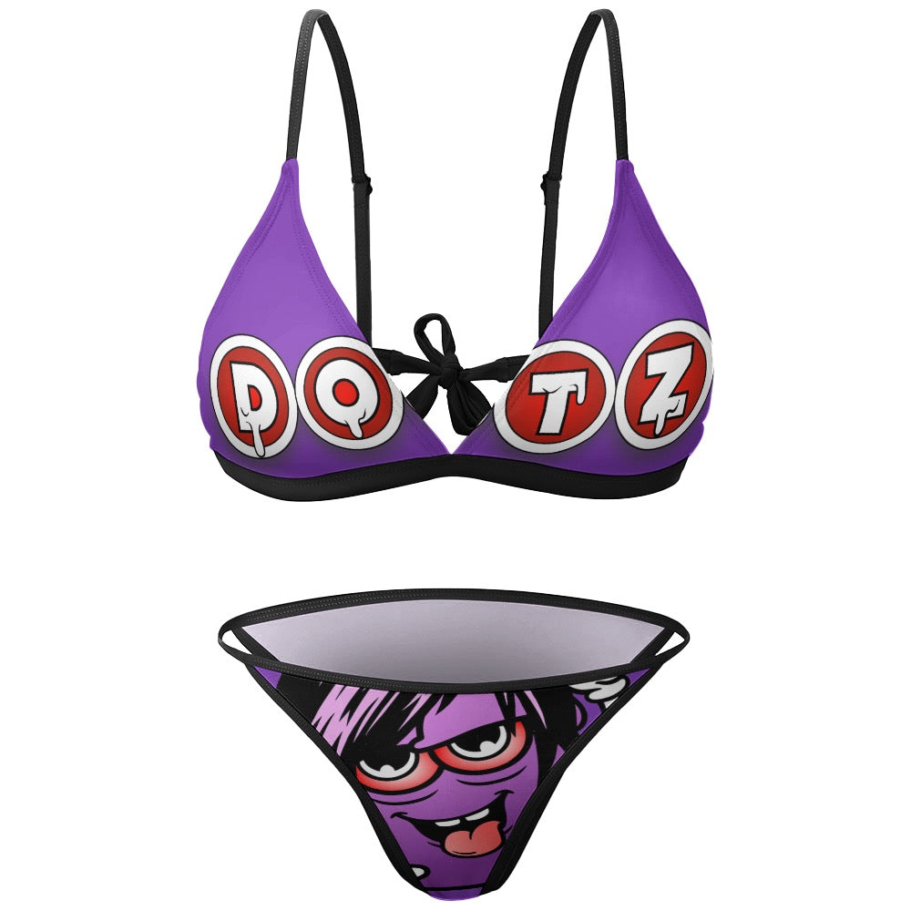 Purple Dotz - Sexy Two Piece Bikini Swimsuit