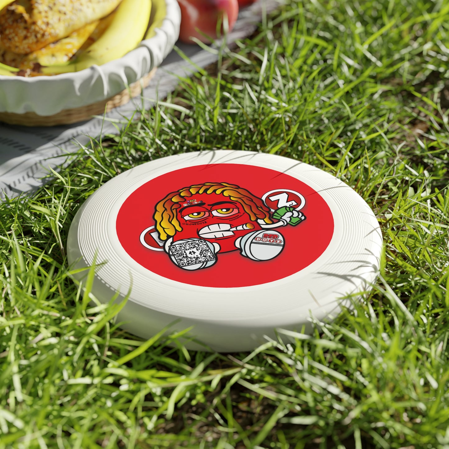 Red DOTZ Wham-O Frisbee