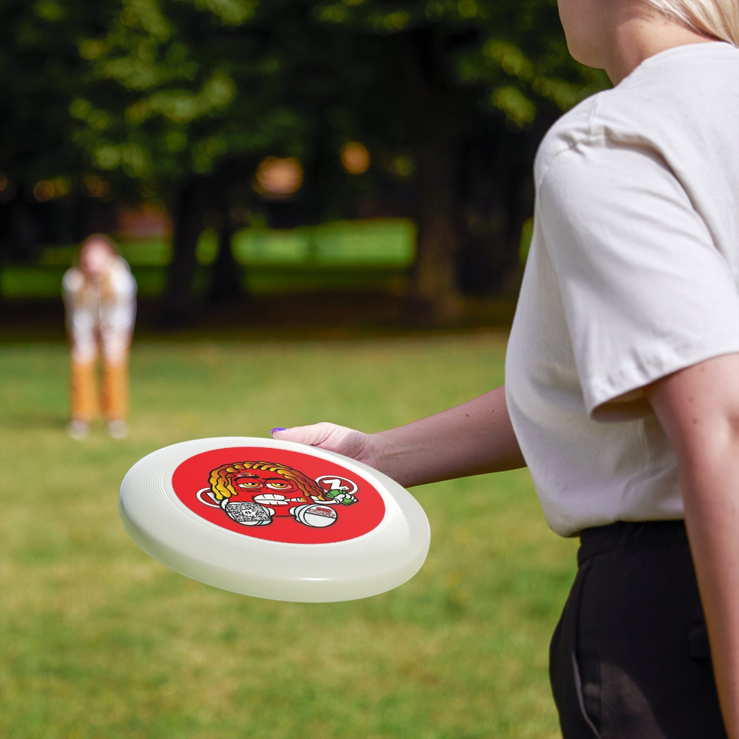 Red DOTZ Wham-O Frisbee