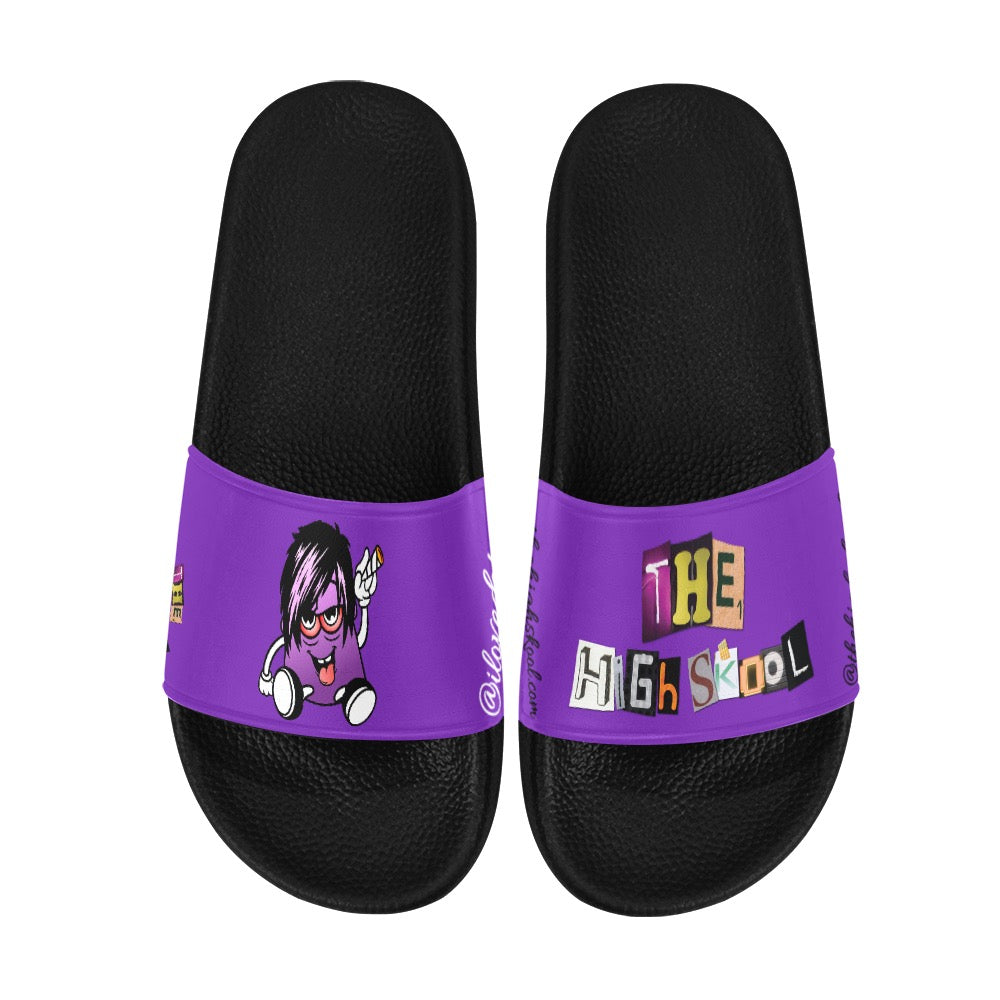 Purple DOTZ Women's Slide Sandals