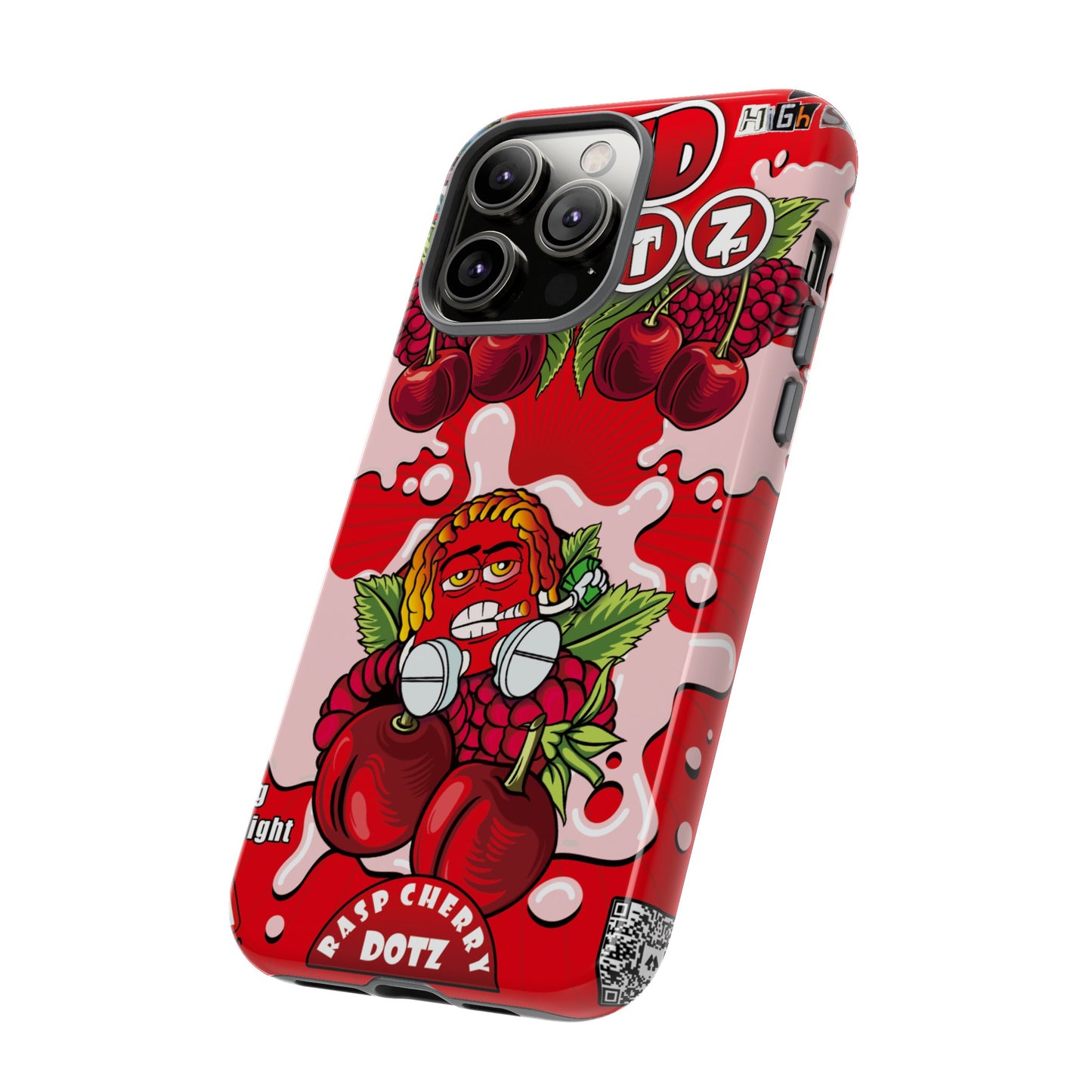 Red DOTZ Tough Cases