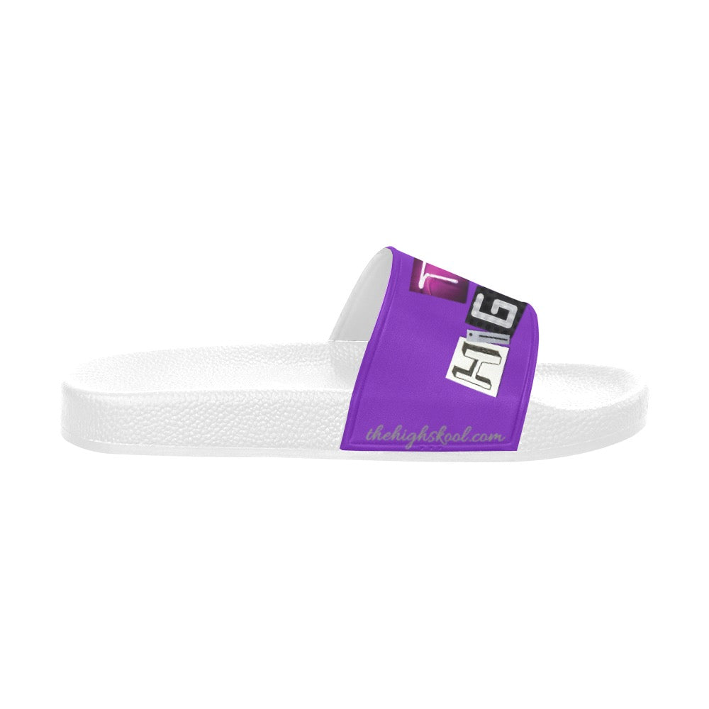 Purple DOTZ Women's Slide Sandals