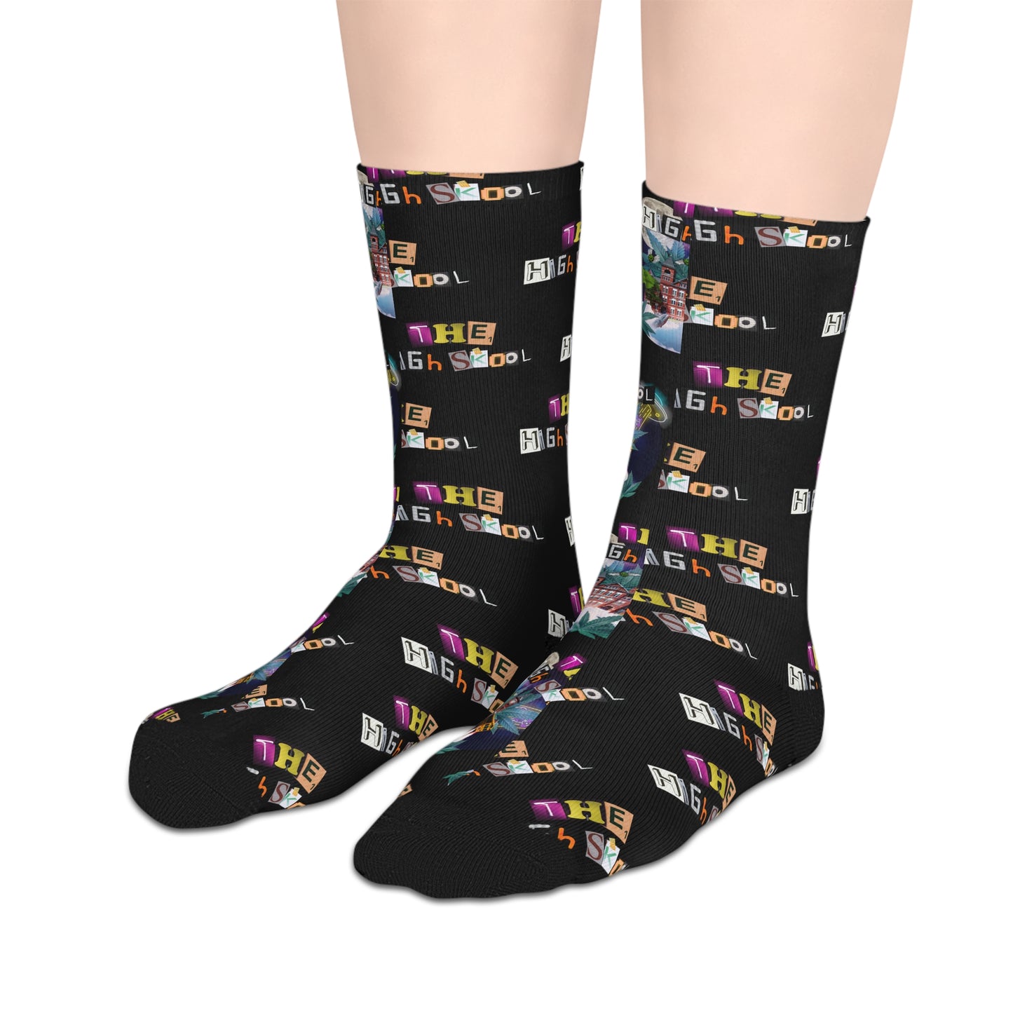 The High Skool Mid-length Socks