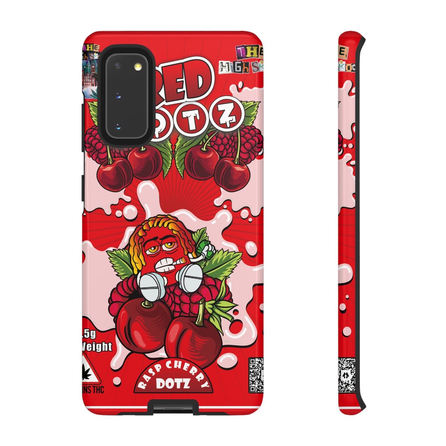 Red DOTZ Tough Cases