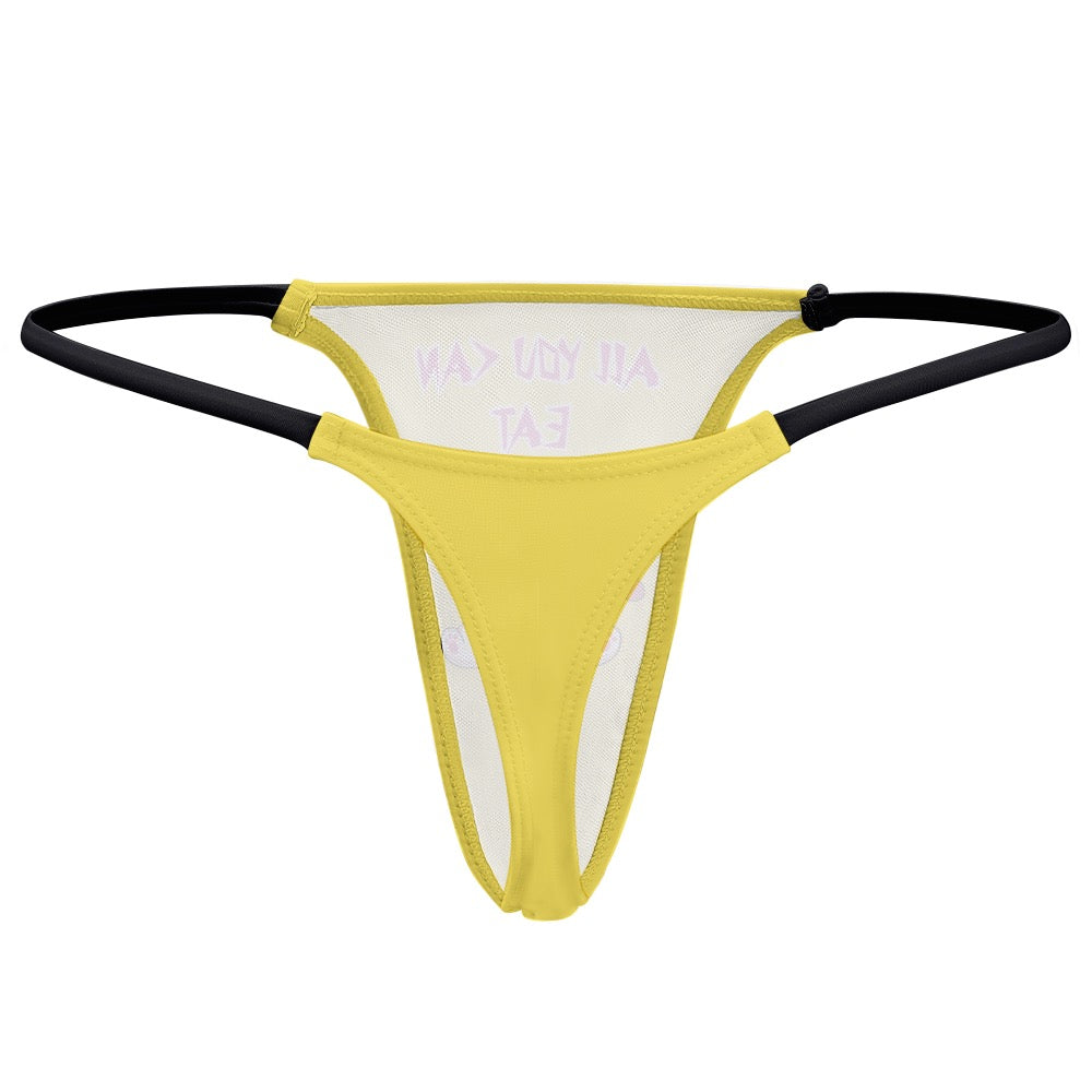 "ALL YOU CAN EAT" Ladies Thin Thong