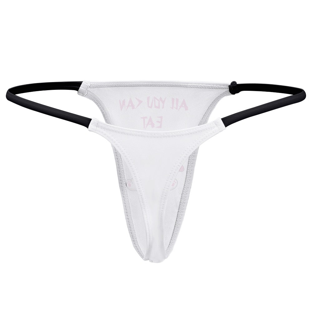 "ALL YOU CAN EAT" Ladies Thin Thong