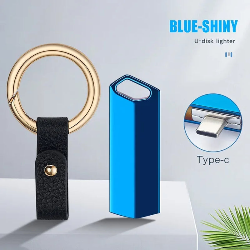 Unusual Mobile Phone Cigarette Lighter Windproof Keychain U Disk Cigarette Ignition Smoking Accessories