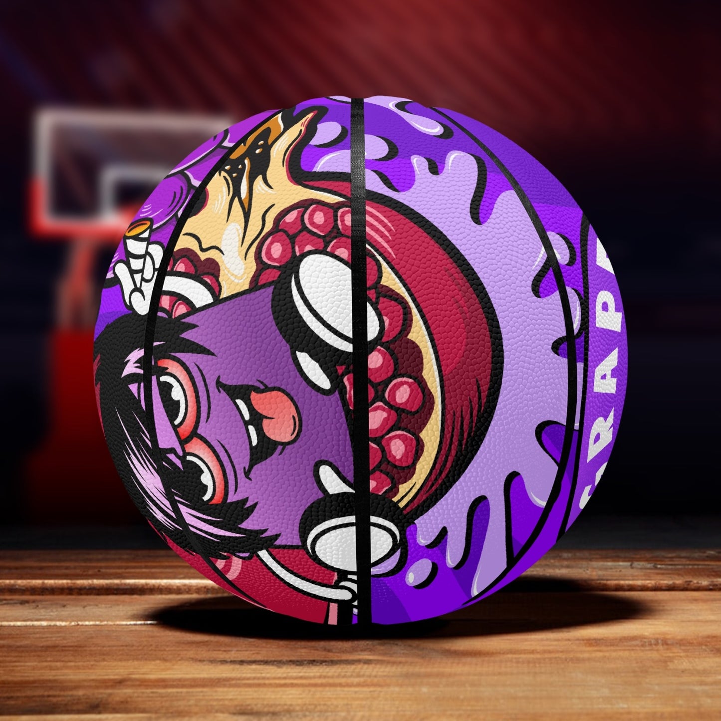 Purple DOTZ BasketBall