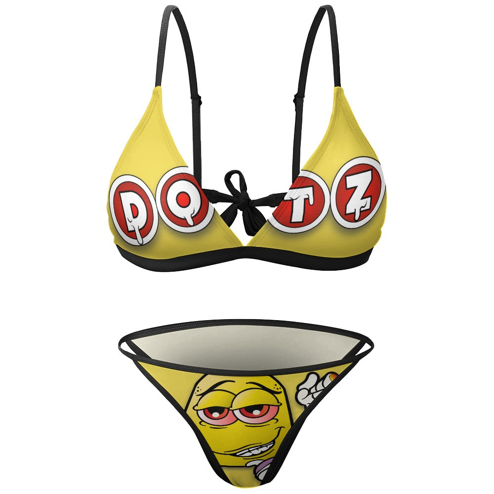 Yellow Dotz - Sexy Two Piece Bikini Swimsuit