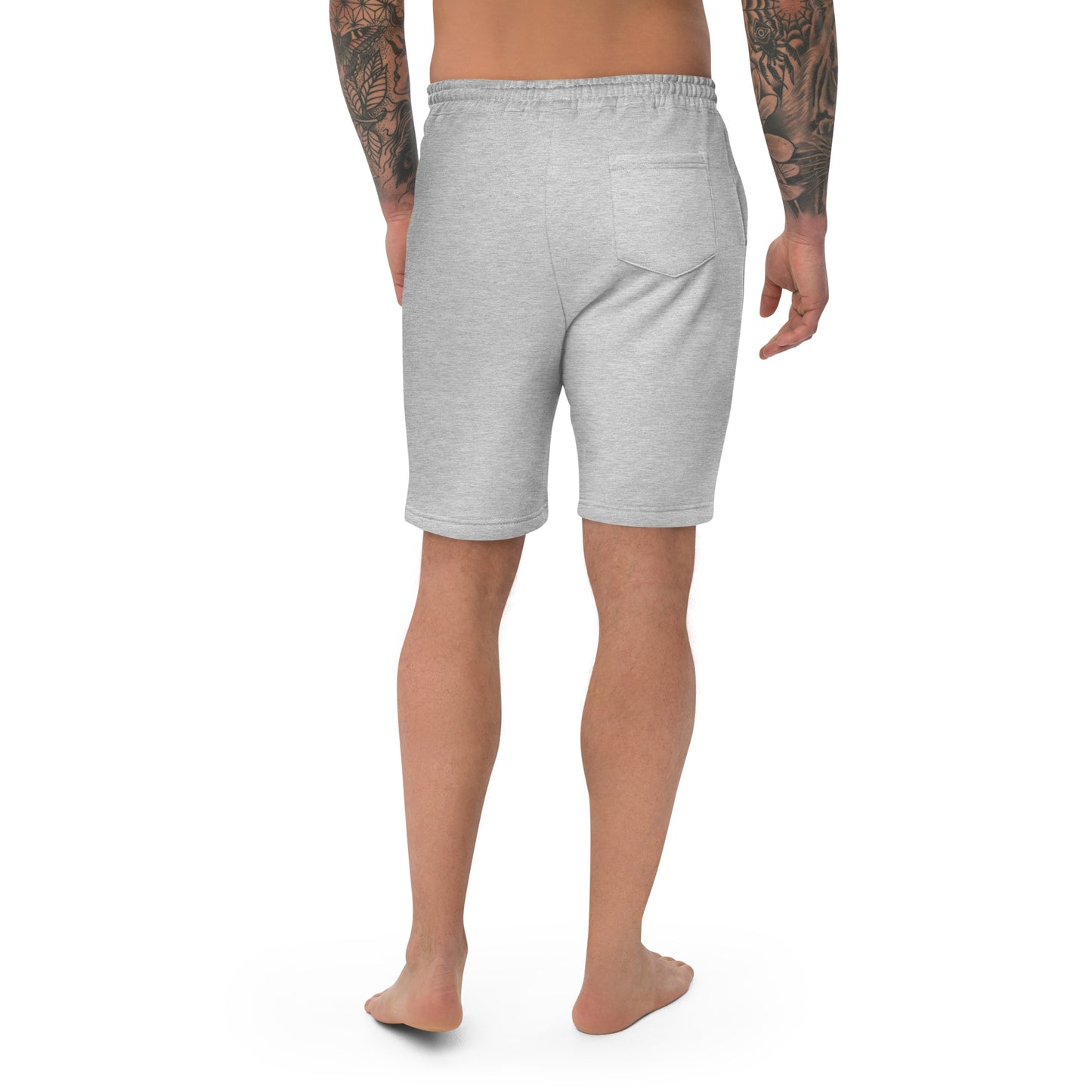 Green DOTZ (EMBR) Men's fleece shorts