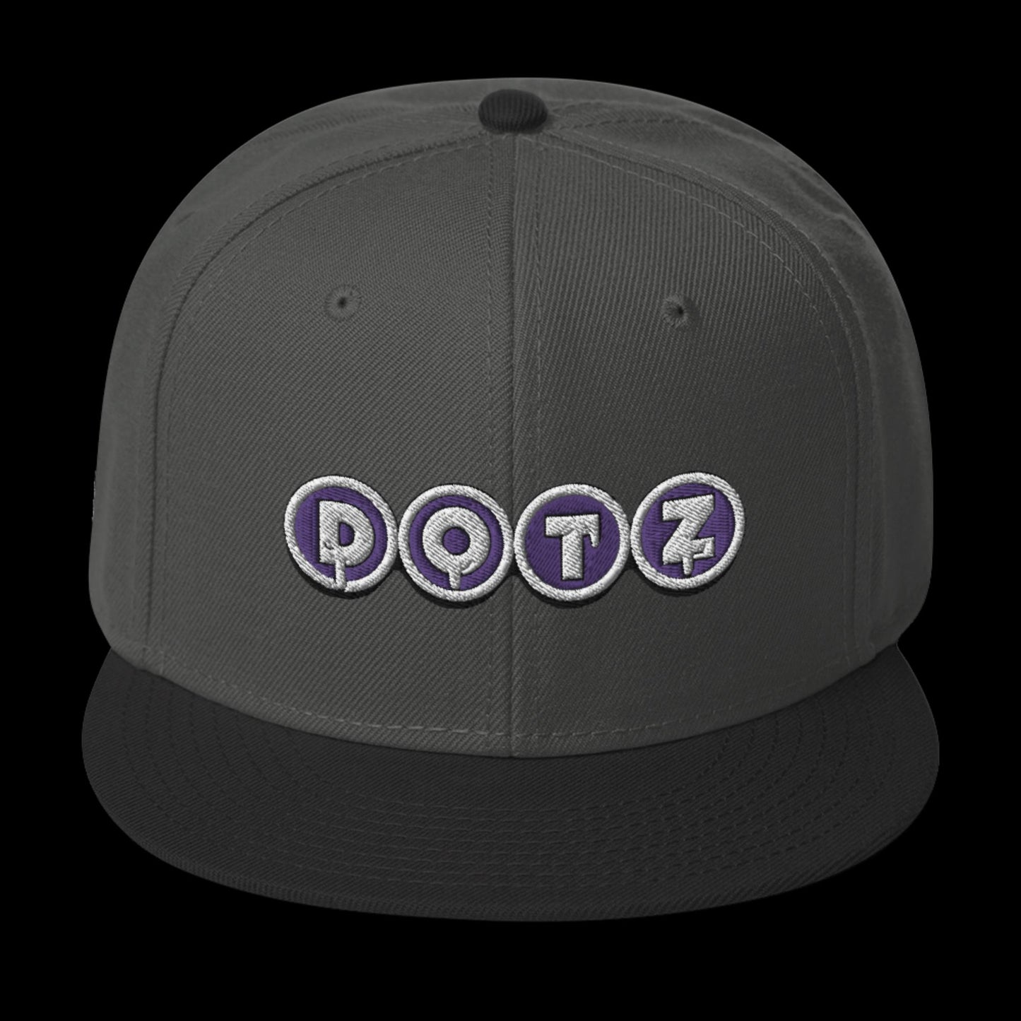 Purple DOTZ  (EMBR) Snapback Hat