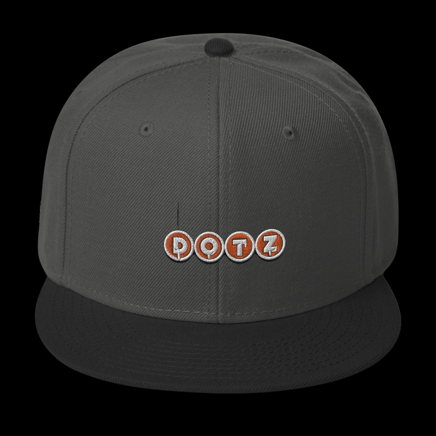 Orange DOTZ (EMBR) Snapback Hat