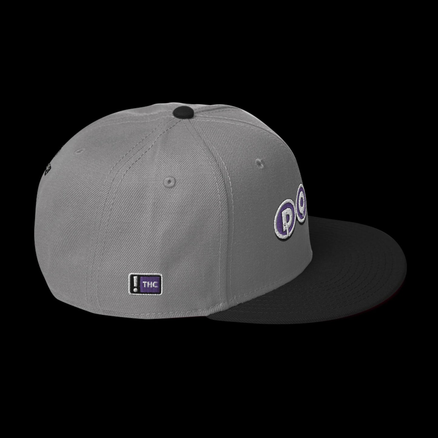 Purple DOTZ  (EMBR) Snapback Hat