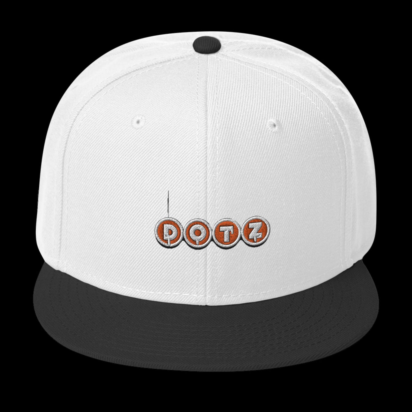 Orange DOTZ (EMBR) Snapback Hat