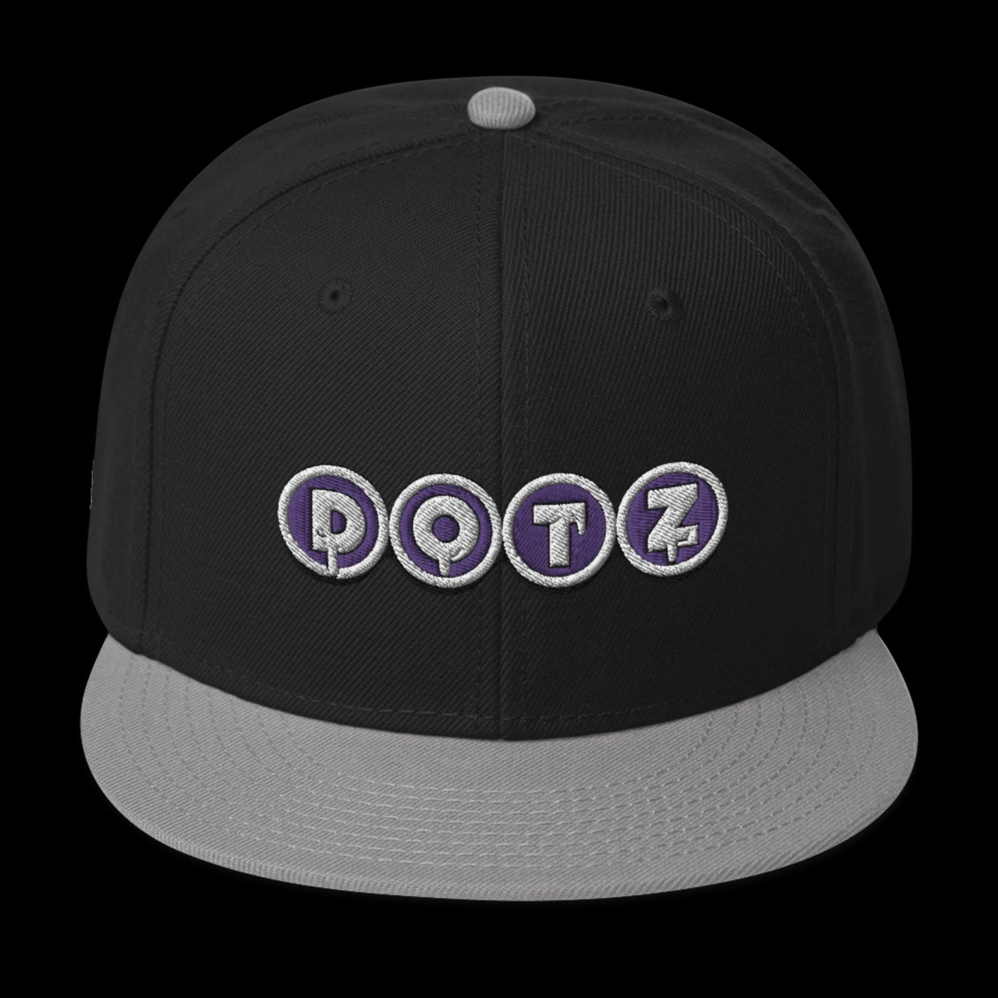 Purple DOTZ  (EMBR) Snapback Hat