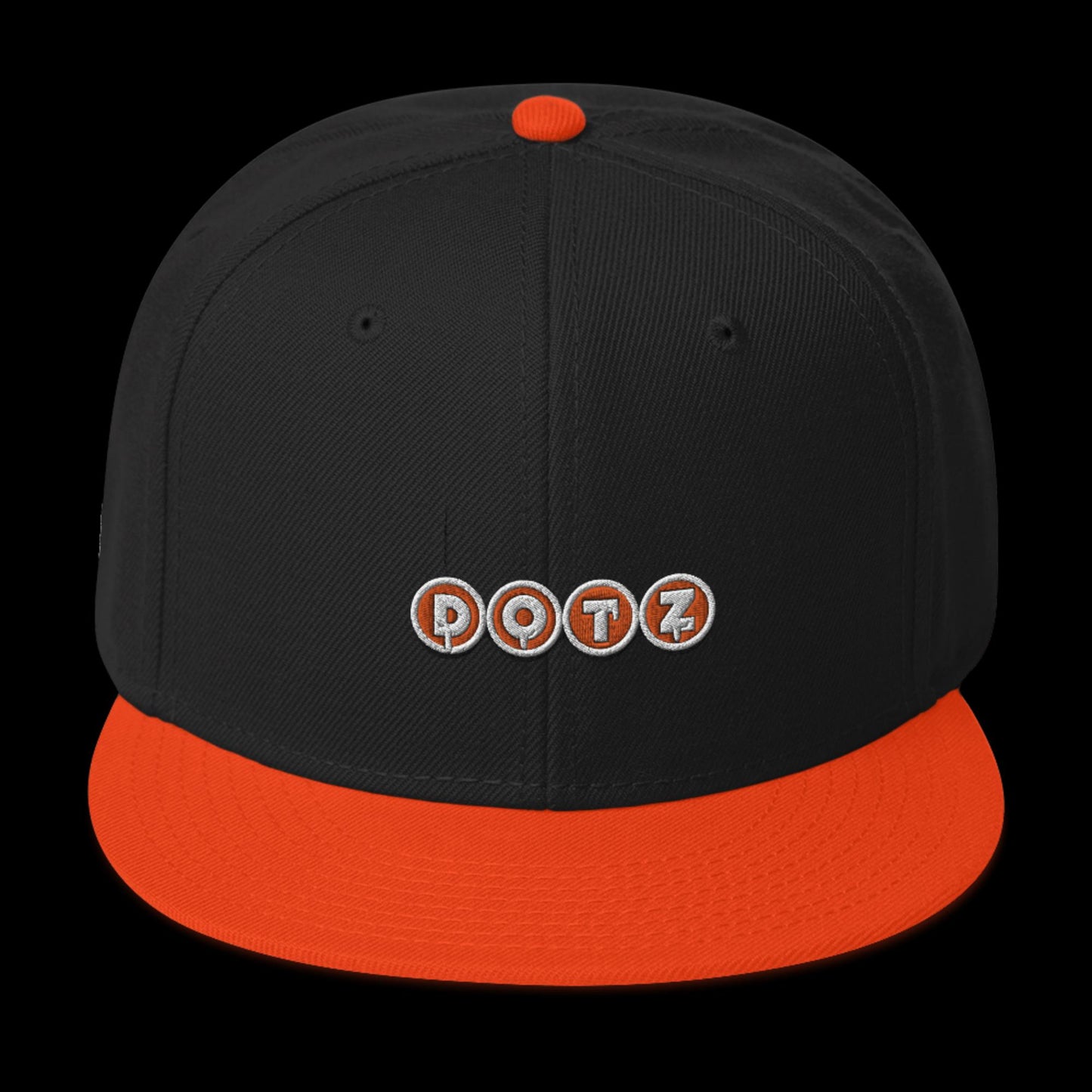 Orange DOTZ (EMBR) Snapback Hat