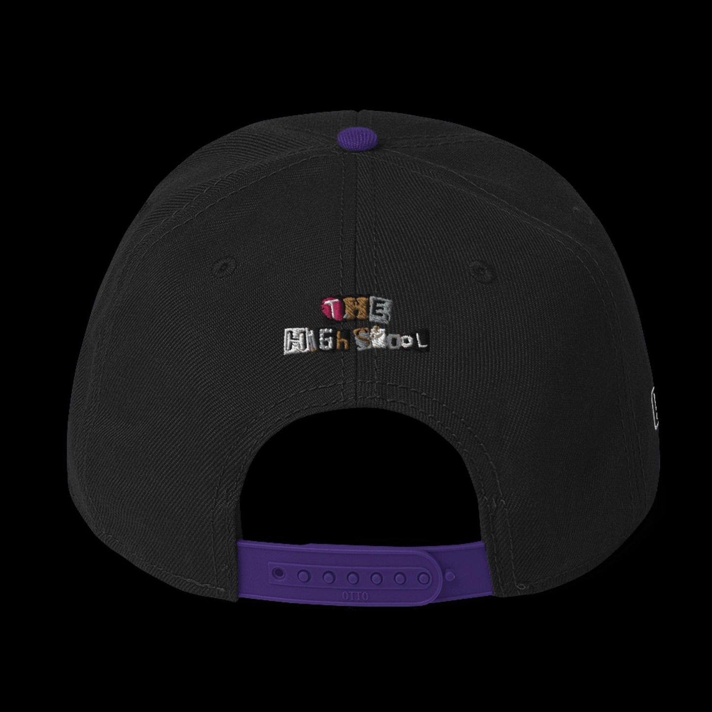 Purple DOTZ  (EMBR) Snapback Hat