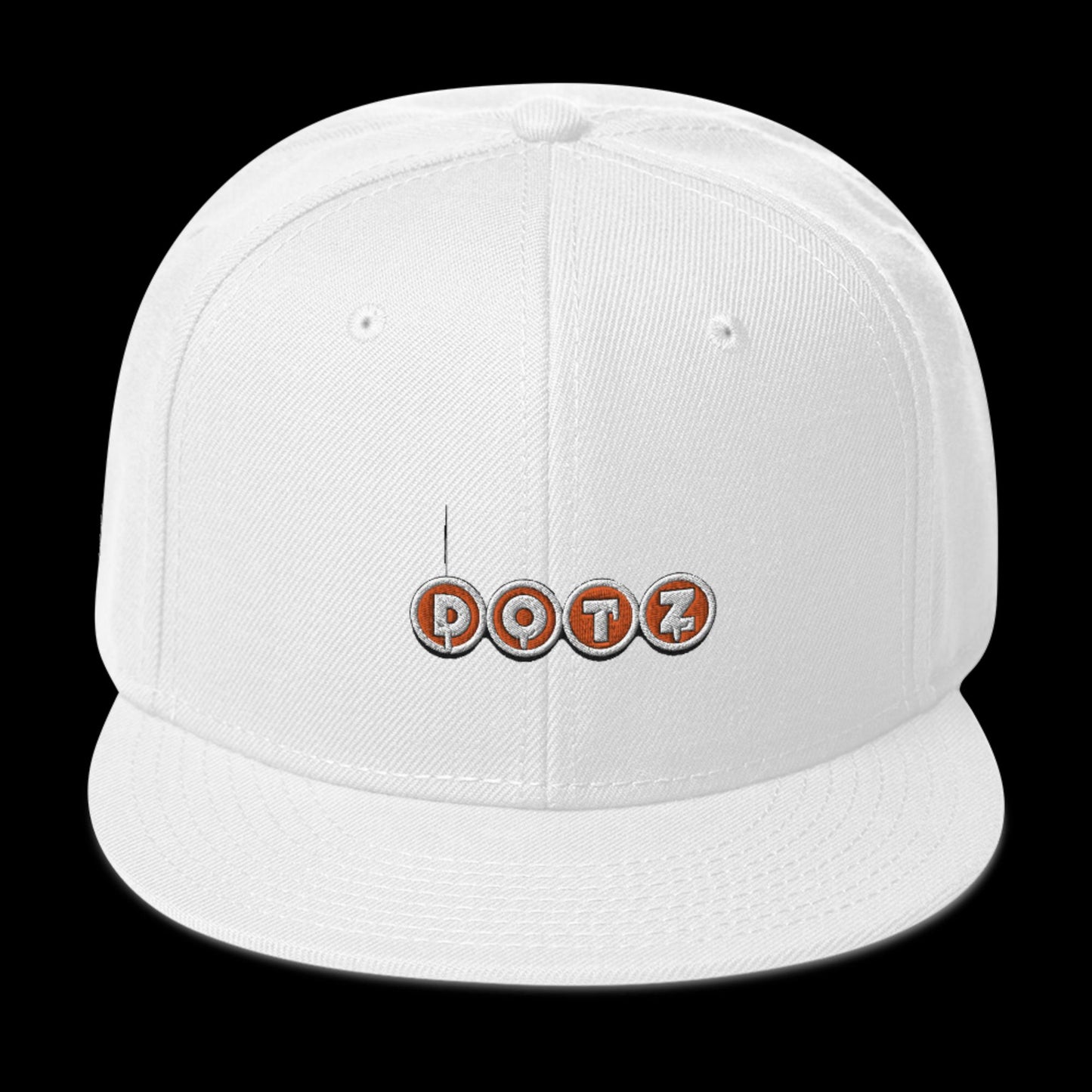 Orange DOTZ (EMBR) Snapback Hat