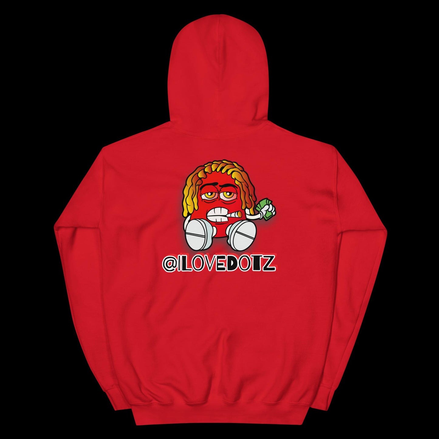 Red DOTZ (EMBR) Unisex Hoodie