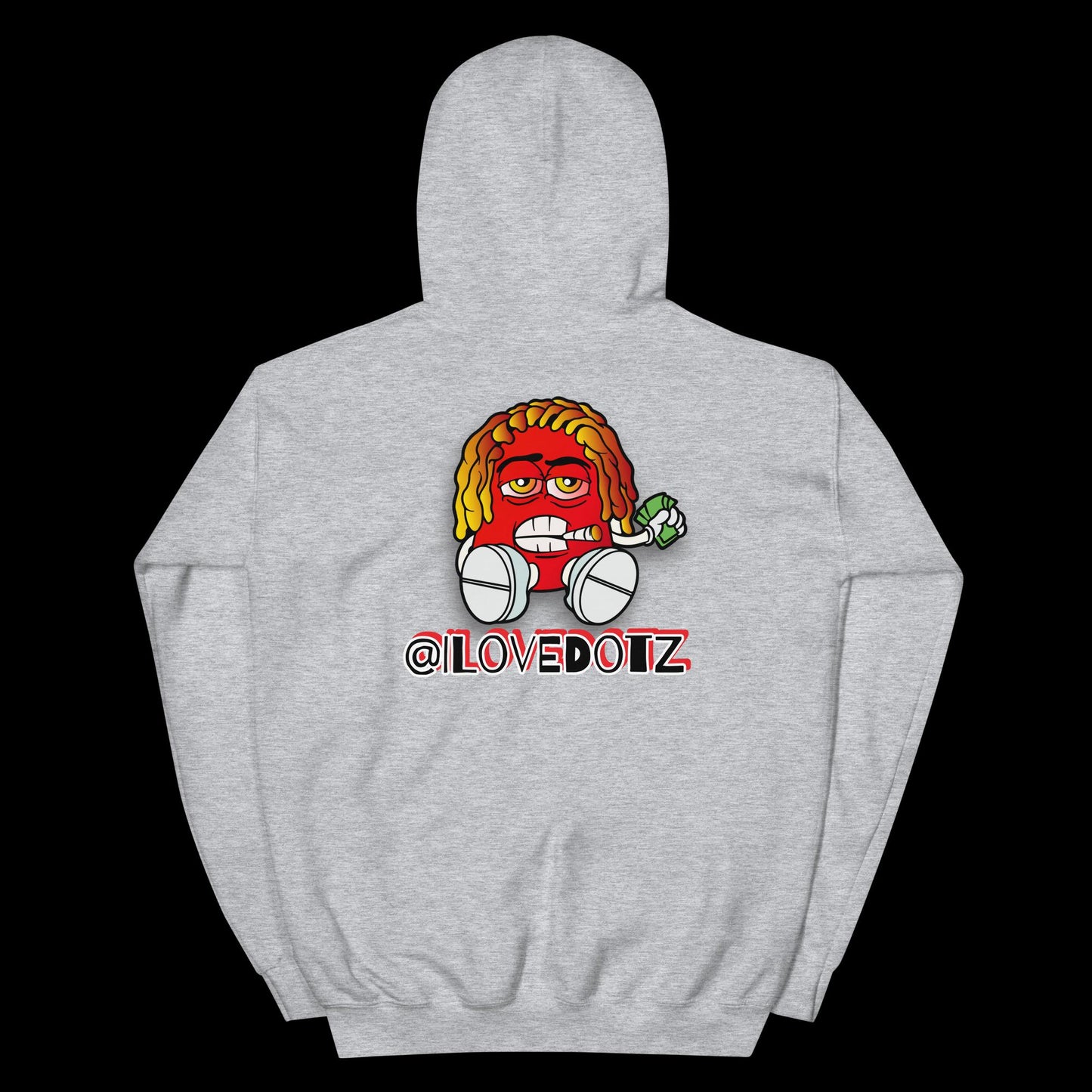 Red DOTZ (EMBR) Unisex Hoodie