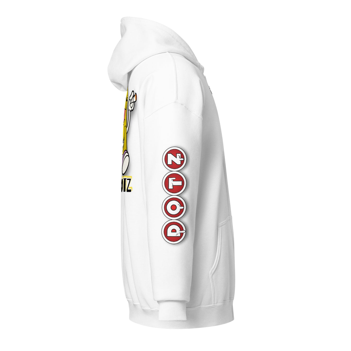 Yellow DOTZ Unisex heavy blend zip hoodie