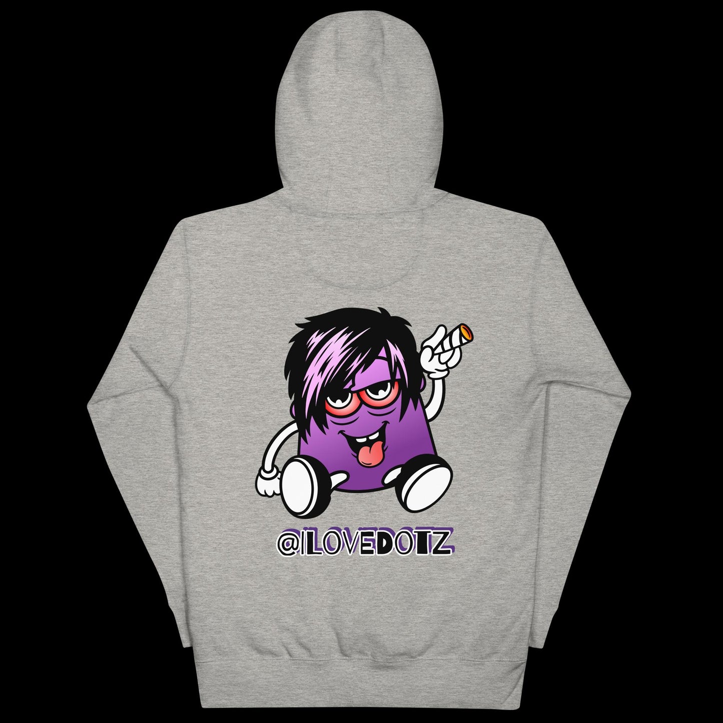 Purple DOTZ (EMBR) Unisex Hoodie