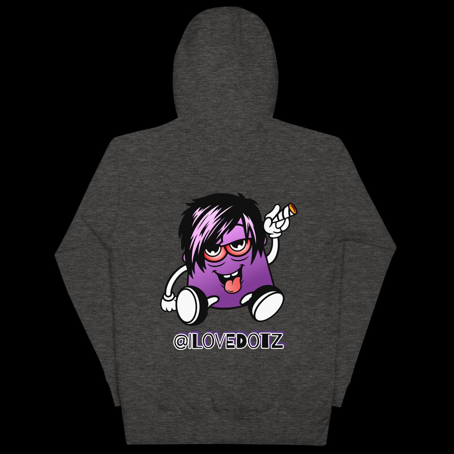 Purple DOTZ (EMBR) Unisex Hoodie