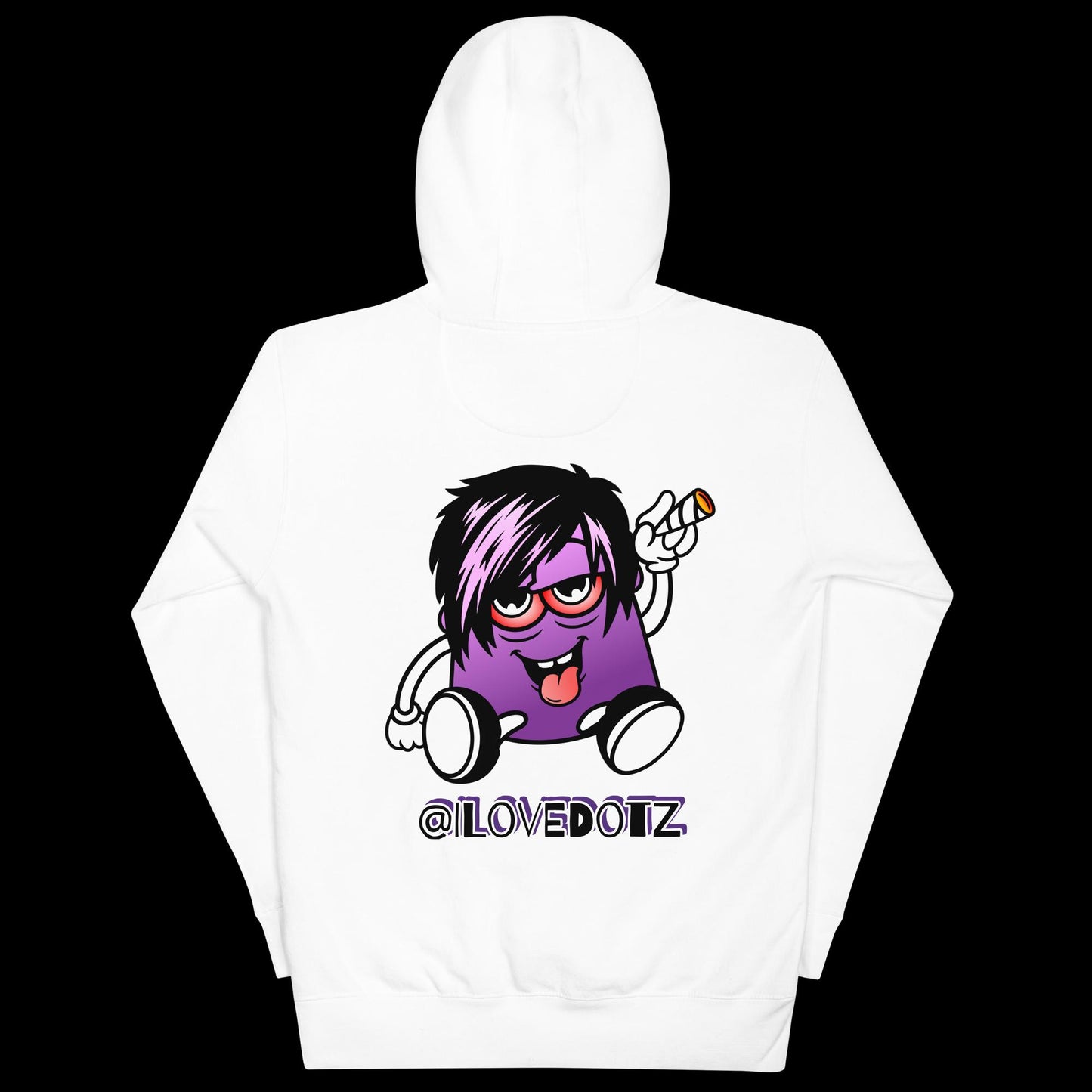 Purple DOTZ (EMBR) Unisex Hoodie