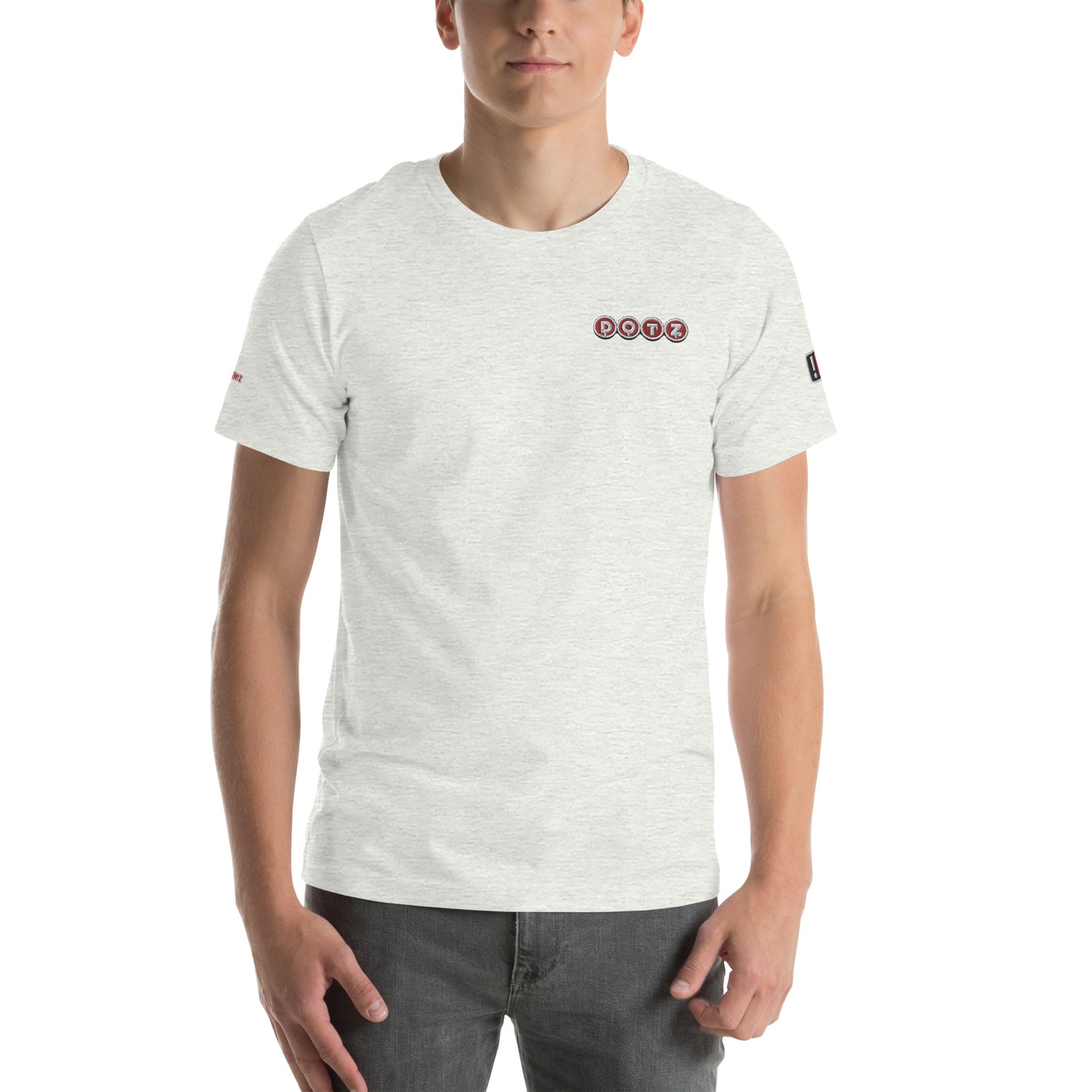 Red DOTZ (EMBR) Unisex t-shirt