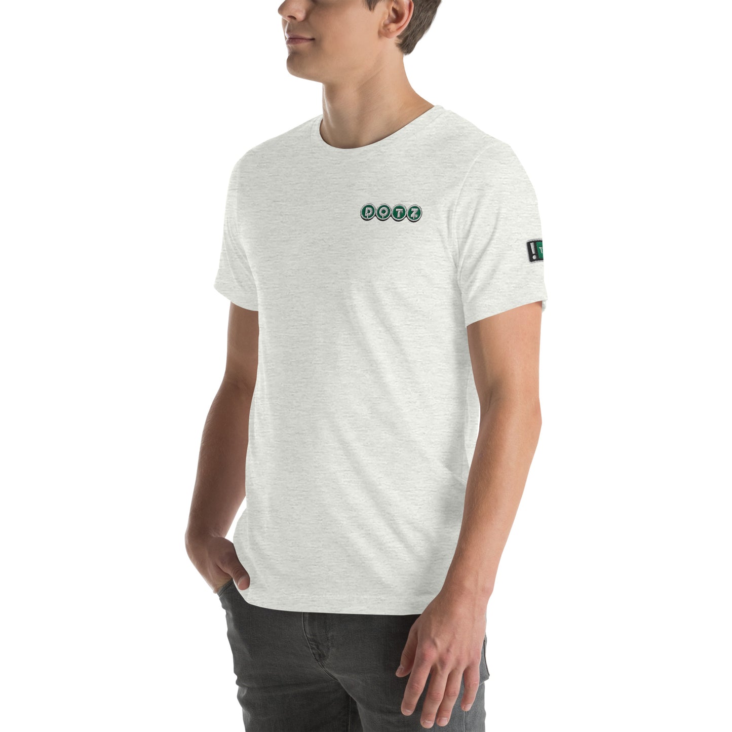 Green DOTZ (EMBR) Unisex t-shirt