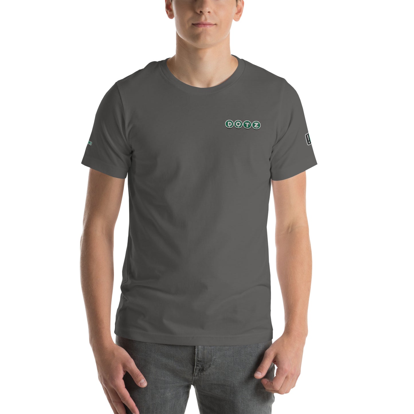 Green DOTZ (EMBR) Unisex t-shirt