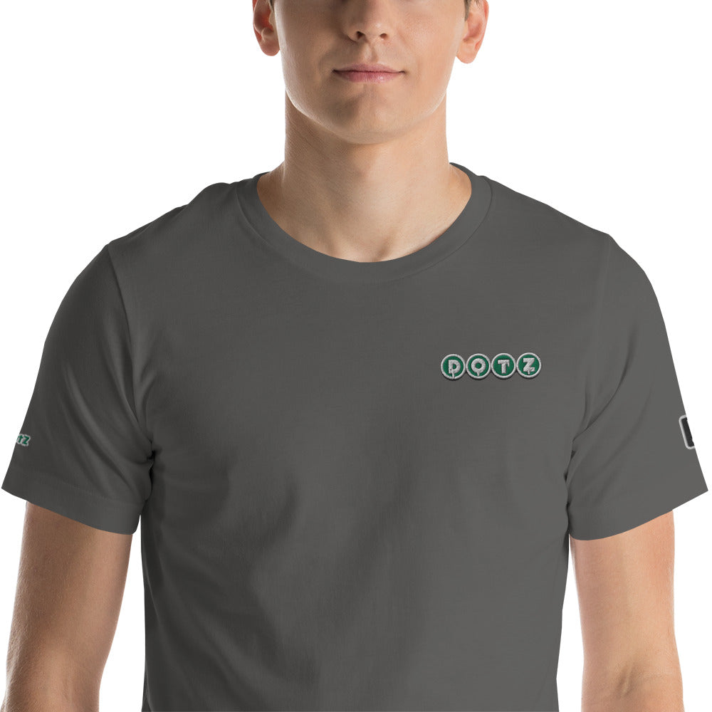 Green DOTZ (EMBR) Unisex t-shirt