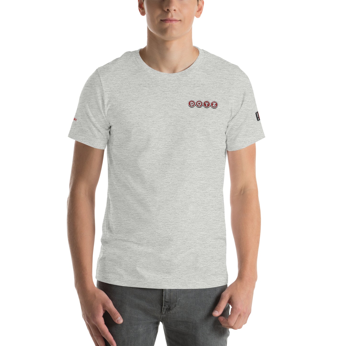 Red DOTZ (EMBR) Unisex t-shirt