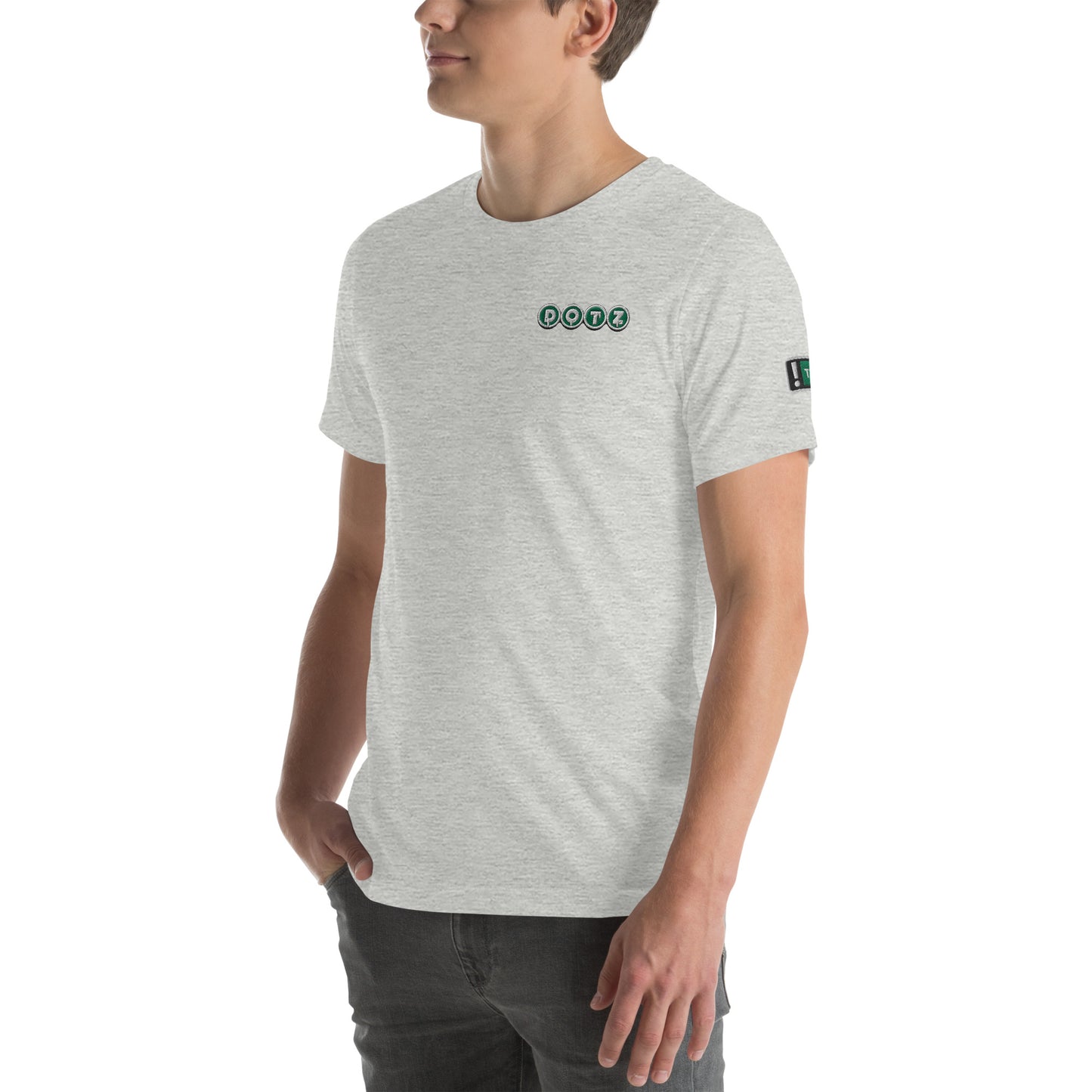 Green DOTZ (EMBR) Unisex t-shirt