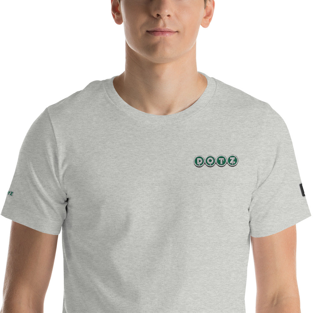 Green DOTZ (EMBR) Unisex t-shirt